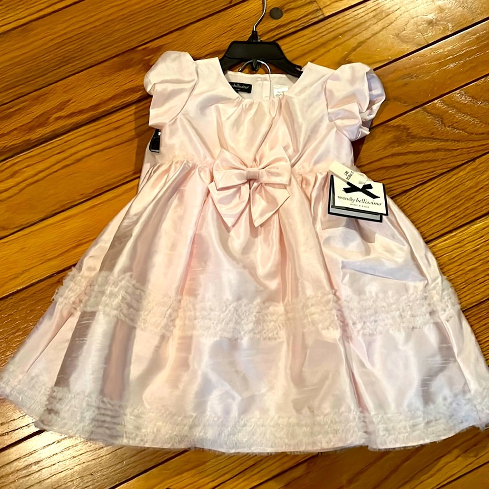 NWT Wendy Bellissimo light pink dress 18 months